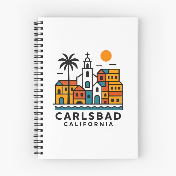 Item preview, Carlsbad California Minimal Art  designed and sold by OzzFrequency.