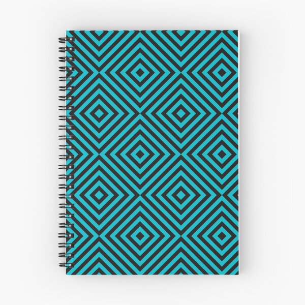Item preview, Black And Cyan Chevron Burst Pattern designed and sold by pattern-archive.