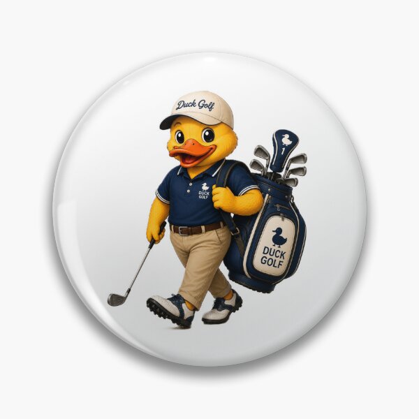 Item preview, Golfer Duck designed and sold by Thor-stone.