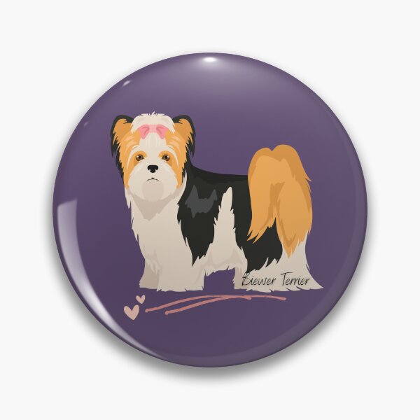 Item preview, Biewer Terrire - Colorful Pet Illustration designed and sold by AnulaArt.