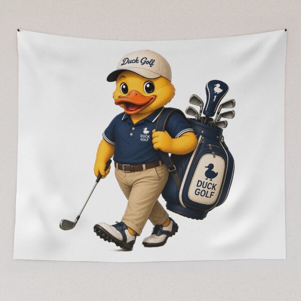 Item preview, Golfer Duck designed and sold by Thor-stone.