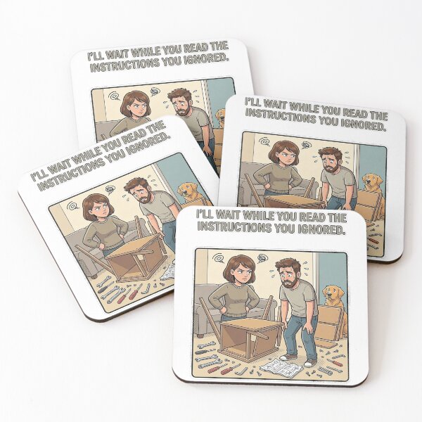 Item preview, I'll Wait While You Read the Instructions designed and sold by Aki and Akiro.