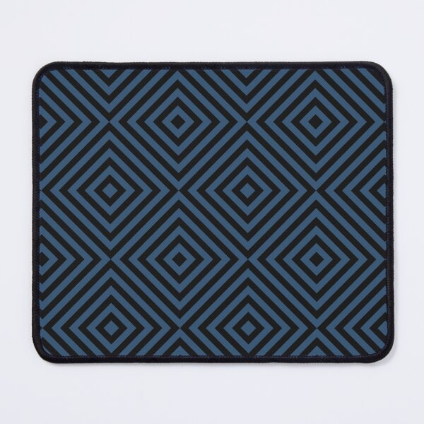 Item preview, Black And Denim Chevron Burst Pattern designed and sold by pattern-archive.