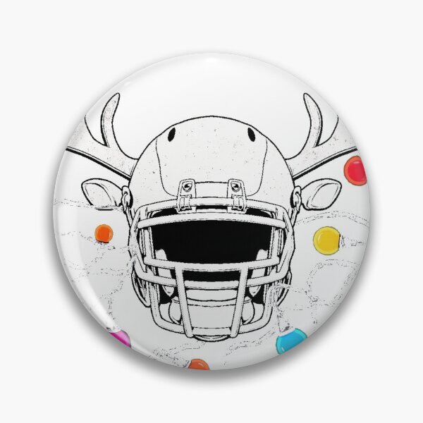 Item preview, Reindeer Football Helmet Christmas Lights designed and sold by icm4639.