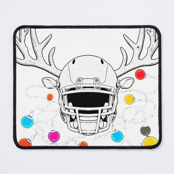 Item preview, Reindeer Football Helmet Christmas Lights designed and sold by icm4639.