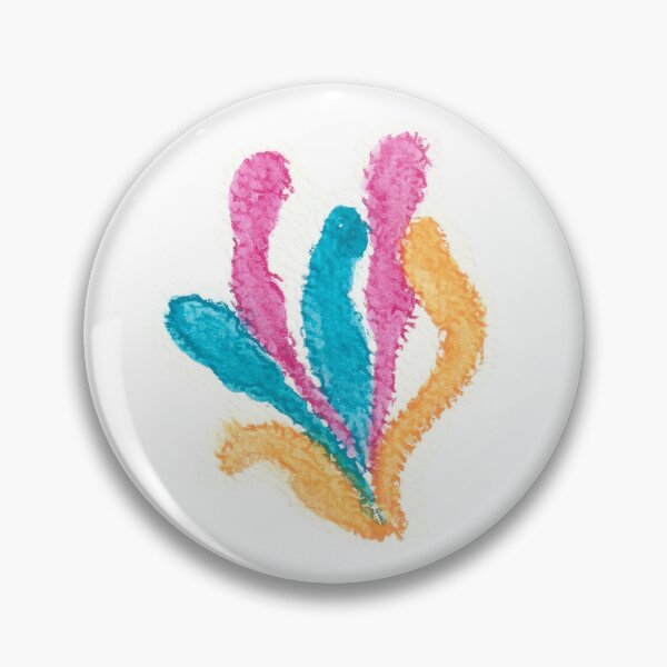Item preview, Colorful Watercolor Coral - Summer Ocean Art Hand Painted designed and sold by SugarMoonDrop.