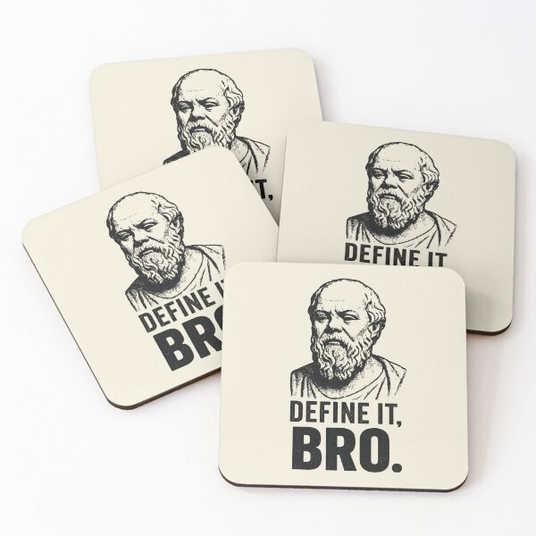Item preview, Define It, Bro. - Funny Socrates Philosophy Humor Design (Socrates Meme Collection). designed and sold by SaraSumi.