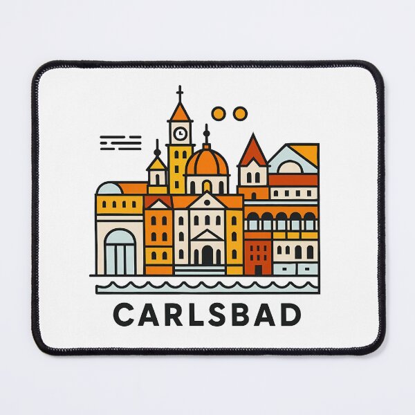 Item preview, Carlsbad California Minimal Art  designed and sold by OzzFrequency.