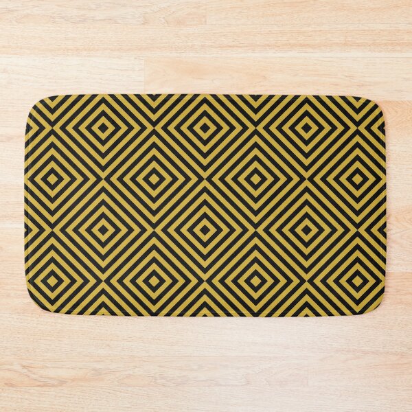 Item preview, Black And Gold Chevron Burst Pattern designed and sold by pattern-archive.
