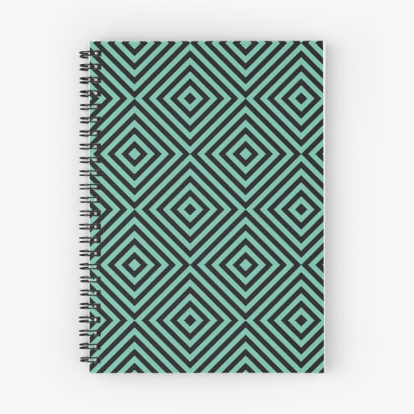 Item preview, Black And Pastel Green Chevron Burst Pattern designed and sold by pattern-archive.