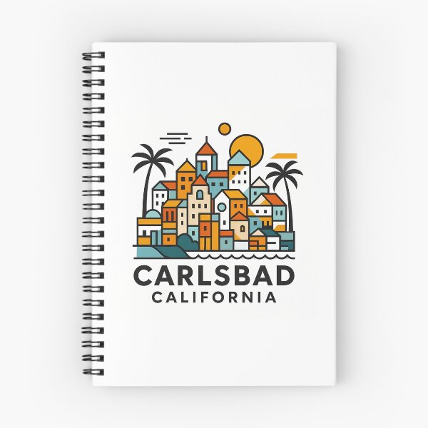 Item preview, Carlsbad California Minimal Art  designed and sold by OzzFrequency.