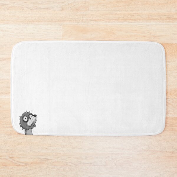 Item preview, Funny Panic Dog Meme Monochrome Sketch Stickers designed and sold by artworkheart.