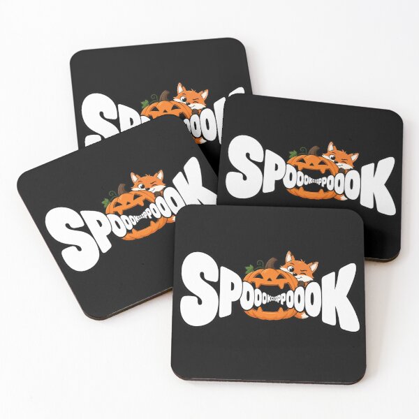 Item preview, Cute Halloween Fox Sticker | Spooook Pumpkin Fox | Funny Spooky Season Gift designed and sold by Moonveil_Studio.