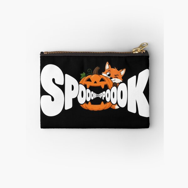 Item preview, Cute Halloween Fox Sticker | Spooook Pumpkin Fox | Funny Spooky Season Gift designed and sold by Moonveil_Studio.
