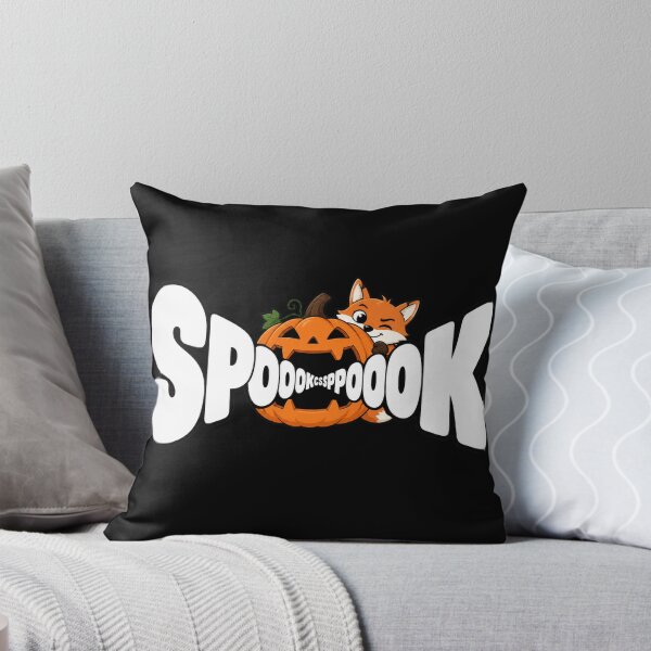 Item preview, Cute Halloween Fox Sticker | Spooook Pumpkin Fox | Funny Spooky Season Gift designed and sold by Moonveil_Studio.