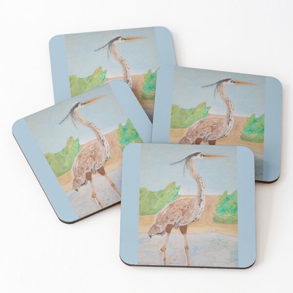 Item preview, Heron bird wild nature beauty designed and sold by MartaTerkiewicz.