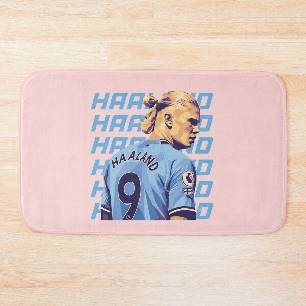 Item preview, The Norwegian Goal Machine - Haaland Football Illustration designed and sold by Numair  Baig.