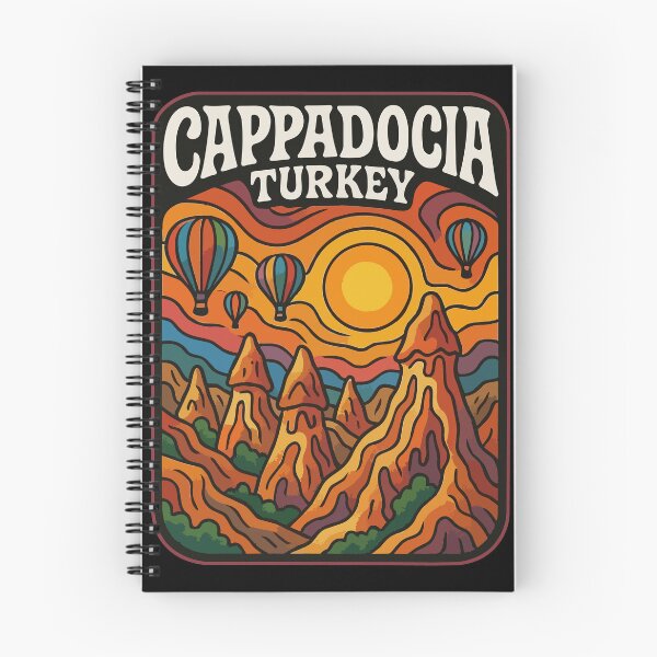 Item preview, Cappadocia Anatolia Trippy Art designed and sold by TomFrontierArt.