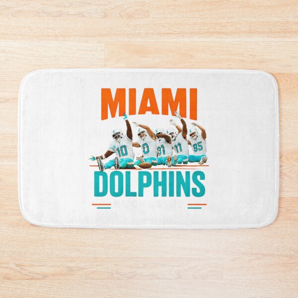 Item preview, Miami Dolphins Buckle Up Football Design designed and sold by abrinase.