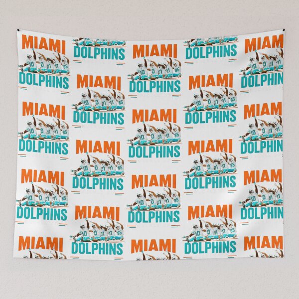 Item preview, Miami Dolphins Buckle Up Football Design designed and sold by abrinase.
