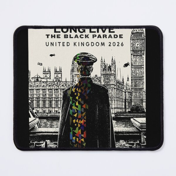 Item preview, Black Parade Tour UK 2026 designed and sold by ArtCreations79.