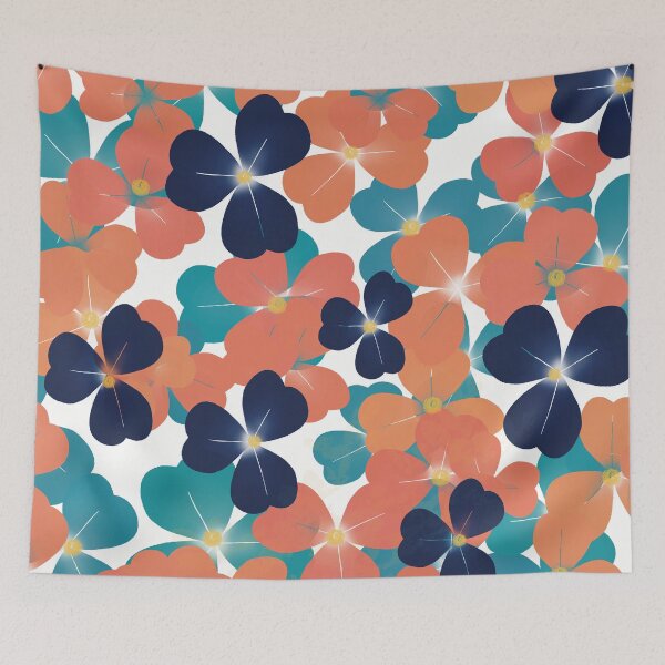Item preview, Abstract Floral Jungle designed and sold by IvysCreativityHouse.