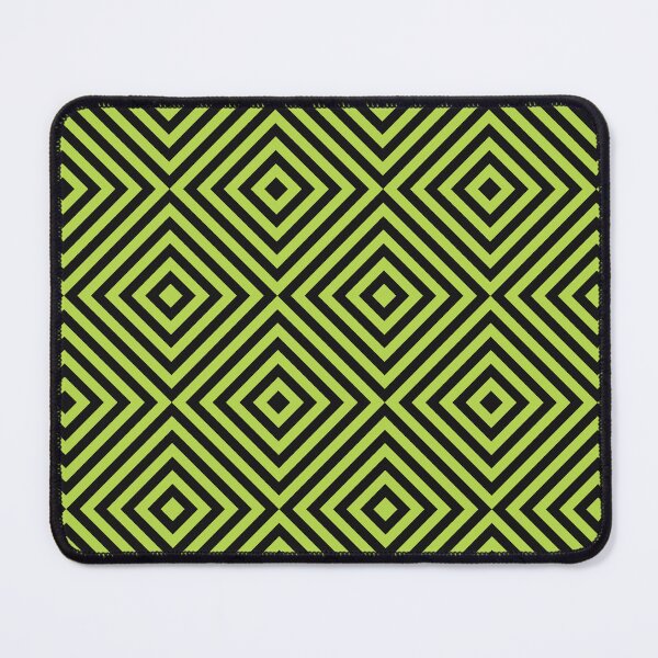 Item preview, Black And Lime Chevron Burst Pattern designed and sold by pattern-archive.