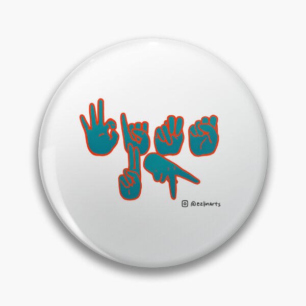 Item preview, Miami Dolphins Fins Up In Asl designed and sold by abrinase.