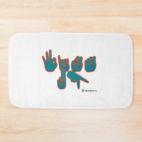 Item preview, Miami Dolphins Fins Up In Asl designed and sold by abrinase.