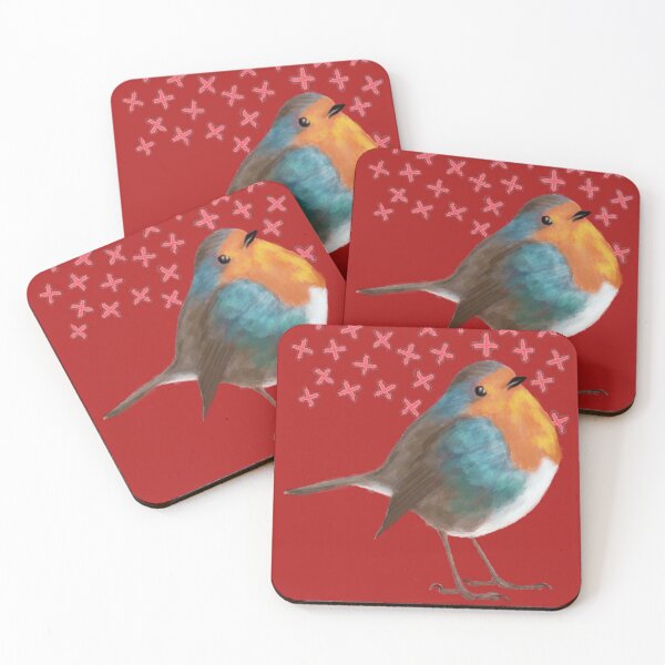 Item preview, Robin & crosses  designed and sold by PumpkinStudioPL.