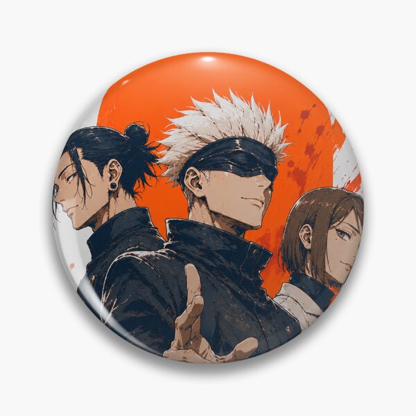 Item preview, Gojo Satoru, Suguru Geto & Shoko Ieiri designed and sold by ijunk.