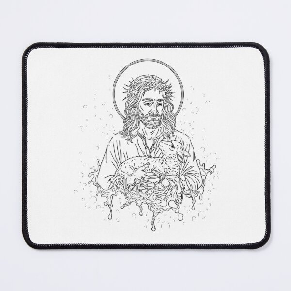 Item preview, Jesus with sheep designed and sold by DigitalArtTK.