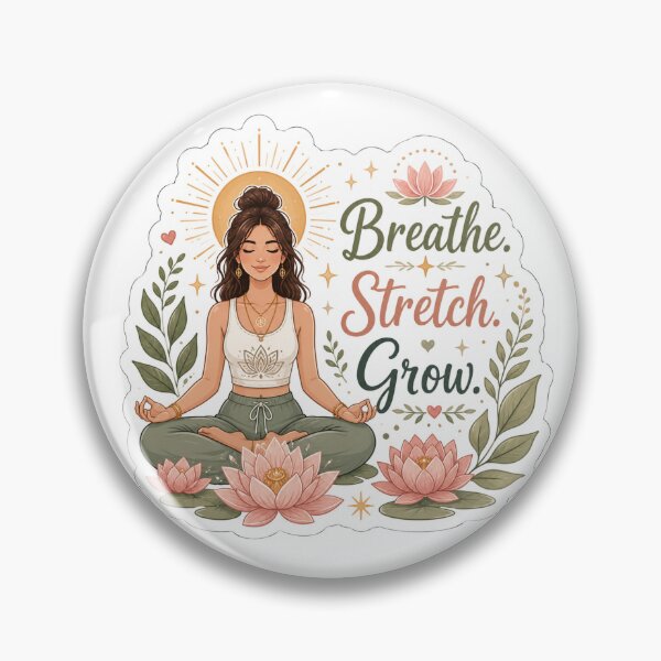 Item preview, Yoga Every Day Kawaii Sticker designed and sold by PriyankaSonara.