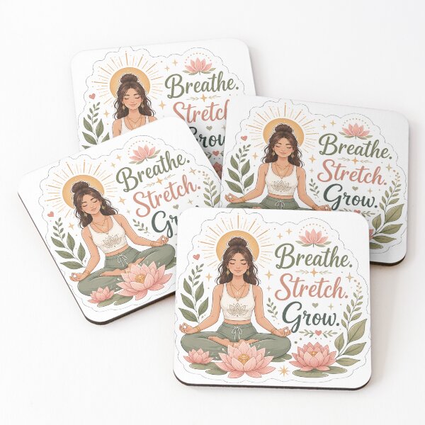 Item preview, Yoga Every Day Kawaii Sticker designed and sold by PriyankaSonara.