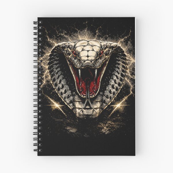 Item preview, Venom Strike – Fierce Cobra Fine Art Illustration | Dark Serpent Design designed and sold by Peter Kaul.