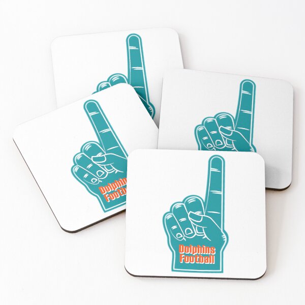 Item preview, Miami Dolphins Football Foam Finger designed and sold by abrinase.