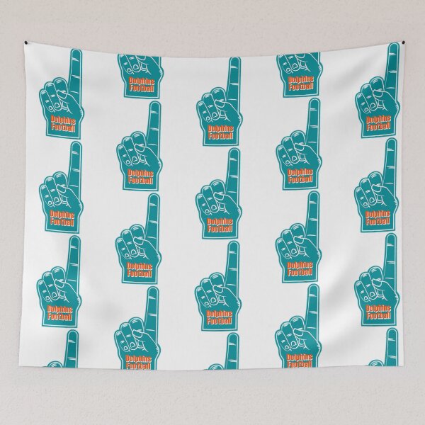 Item preview, Miami Dolphins Football Foam Finger designed and sold by abrinase.