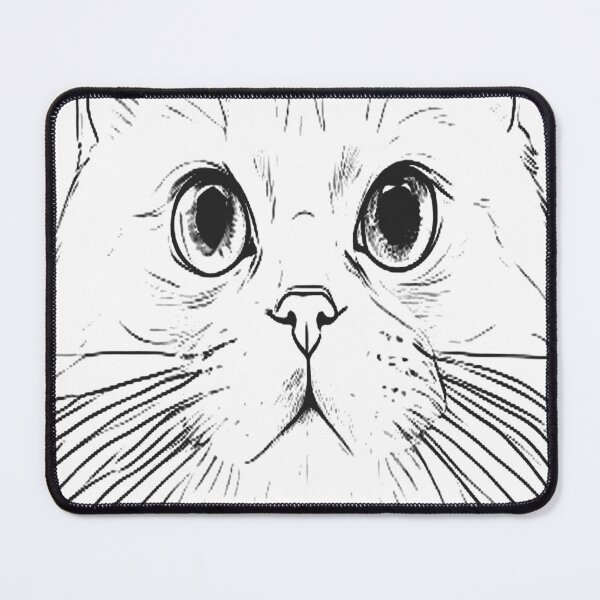 Item preview, Persian Cat Line Art | Minimalist Cat Outline Print designed and sold by VestraDesign.