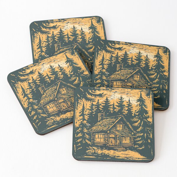 Item preview, Twilight Cabin Retreat designed and sold by ONYX Pixee.