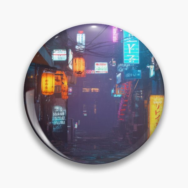 Item preview, Neon Rain District designed and sold by FrostyFrisby.