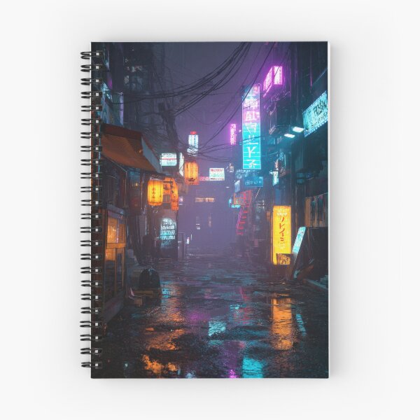 Item preview, Neon Rain District designed and sold by FrostyFrisby.