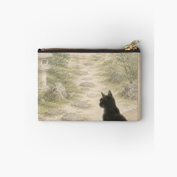 Item preview, Heian Cats #004 – Veranda Serenity designed and sold by YamatoCatStudio.