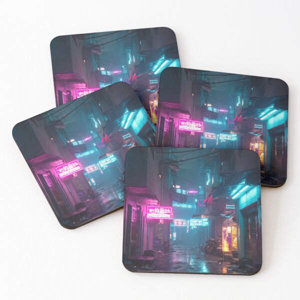 Item preview, Neon Rain District designed and sold by FrostyFrisby.