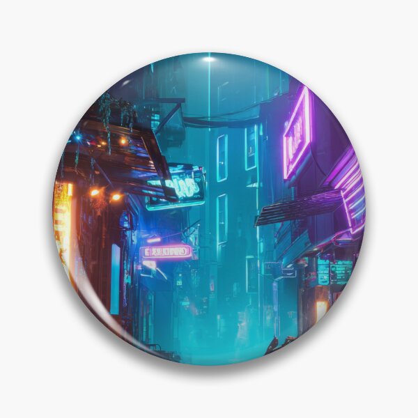 Item preview, Neon Rain District designed and sold by FrostyFrisby.
