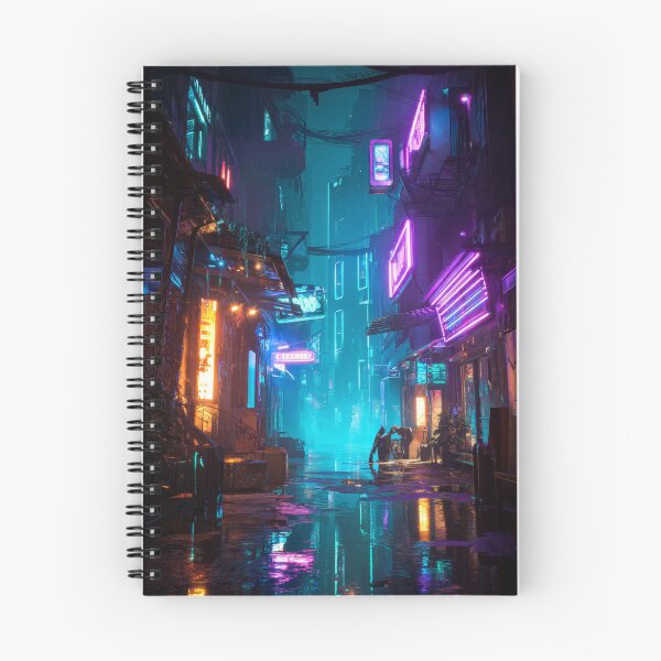 Item preview, Neon Rain District designed and sold by FrostyFrisby.