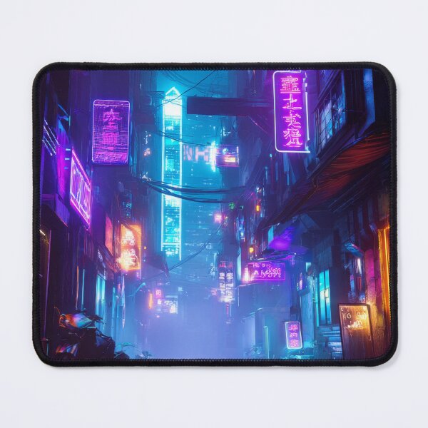 Item preview, Neon Rain District designed and sold by FrostyFrisby.