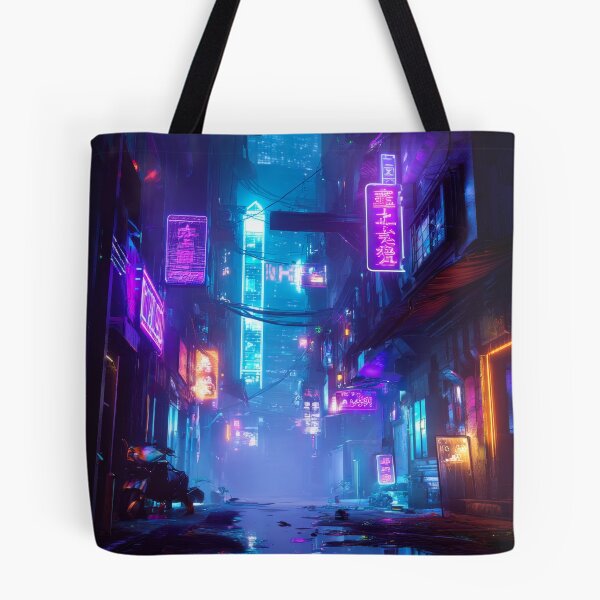 Item preview, Neon Rain District designed and sold by FrostyFrisby.