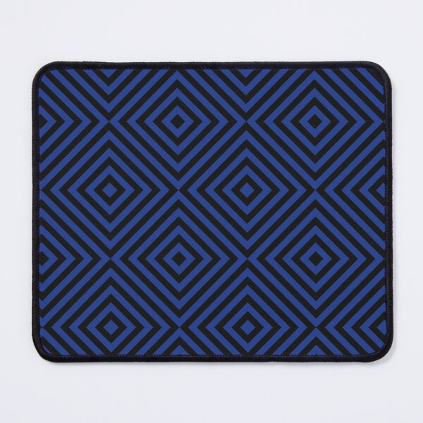 Item preview, Black And Royal Blue Chevron Burst Pattern designed and sold by pattern-archive.