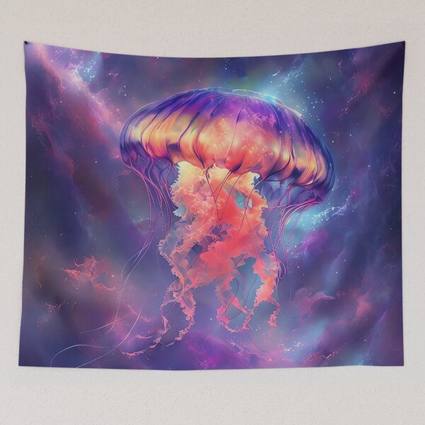 Item preview, Bioluminescent Nebula Drift designed and sold by ONYX Pixee.