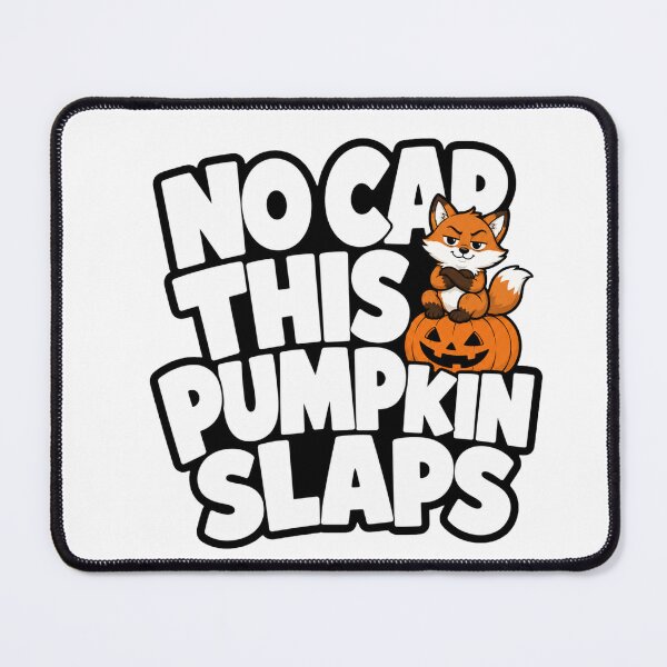 Item preview, Funny Halloween Fox Sticker | No Cap This Pumpkin Slaps | Cute Fall Gift designed and sold by Moonveil_Studio.